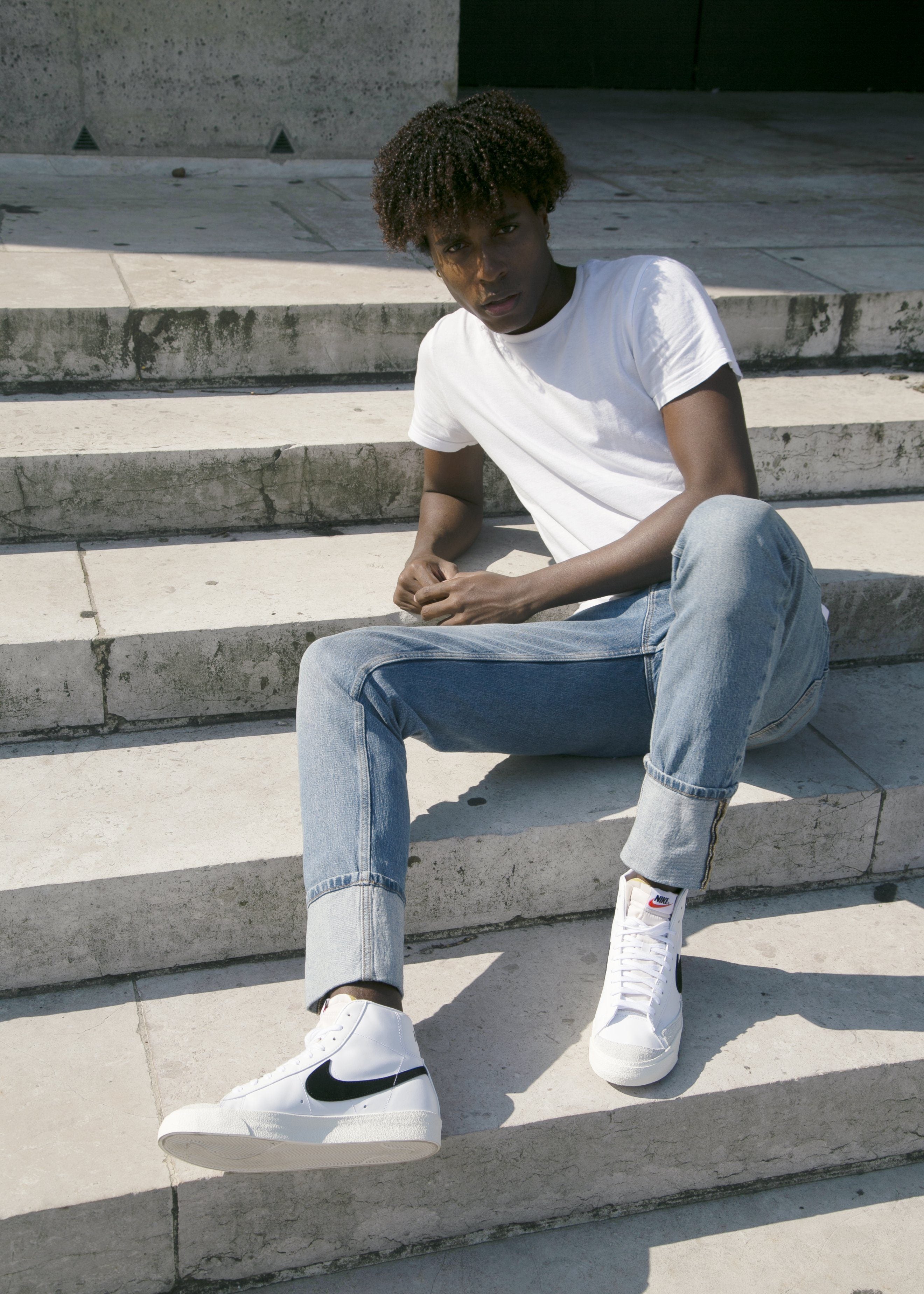 Basket Nike Blazer Mid 77 Prm Vgt - Blanc - Homme - Nike