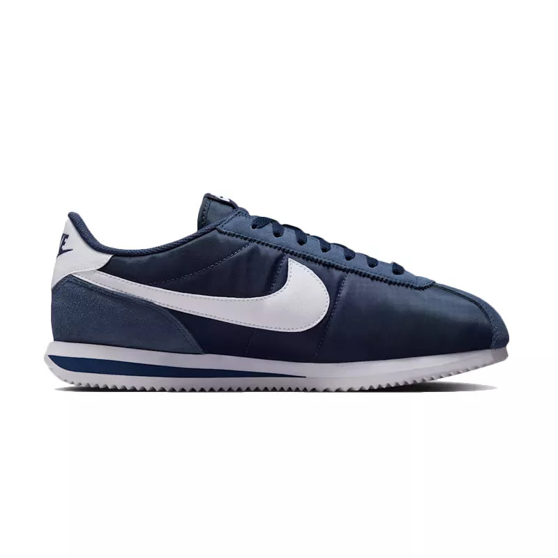 Nike Cortez Basic Nylon Sneakers - Navy White