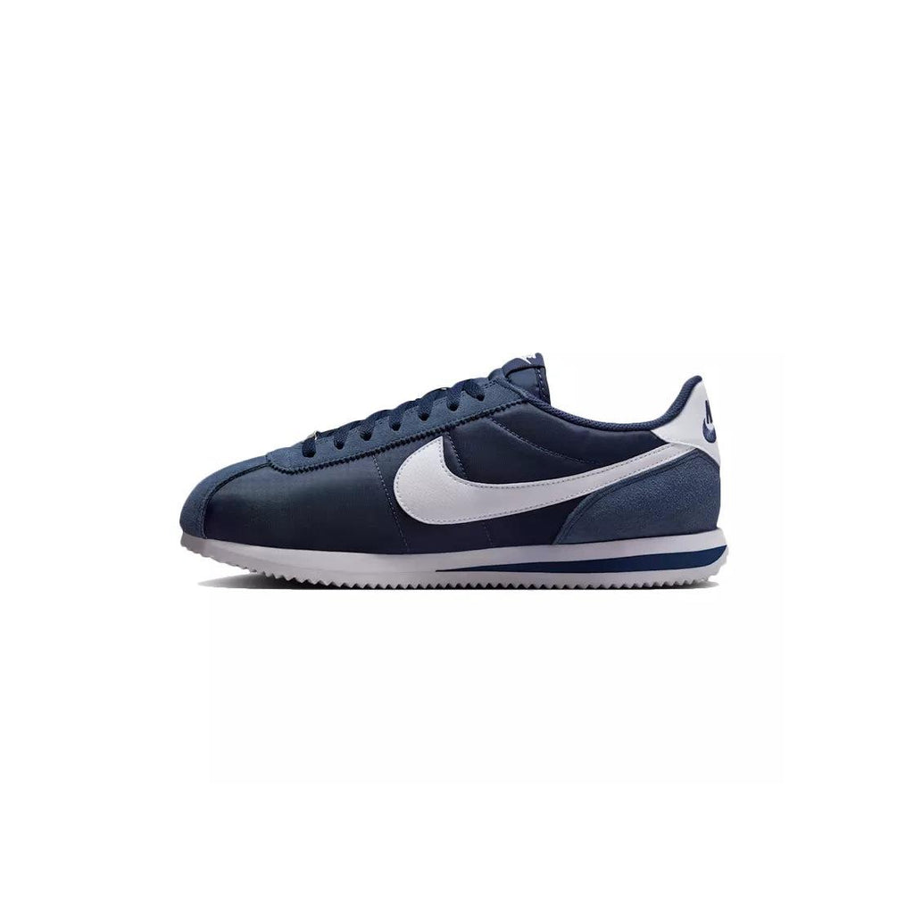 Nike Cortez Basic Nylon Sneakers - Navy White