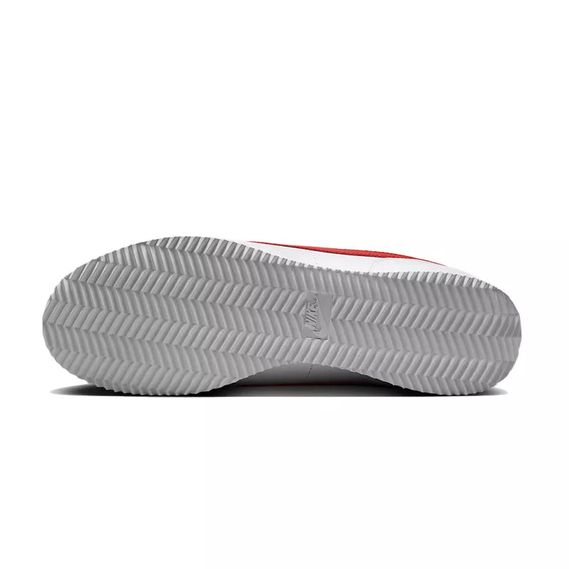 Baskets Nike Cortez Classic Leather - Blanc, Rouge, Bleu.