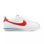 Baskets Nike Cortez Classic Leather - Blanc, Rouge, Bleu.