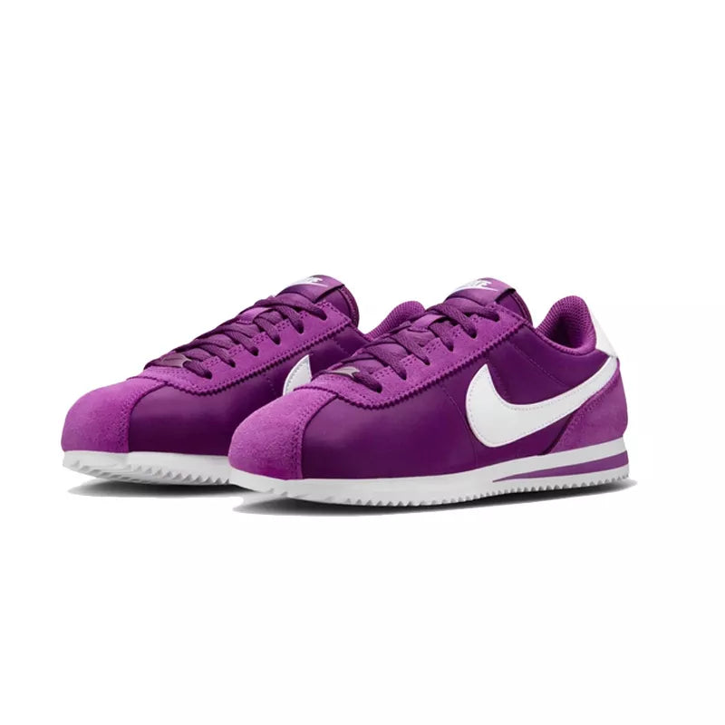 Nike Cortez Textile Gs Sneakers - Purple/White