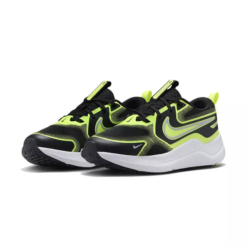 Baskets Nike Cosmic Runner Gs - Noir/Gris/Fluo