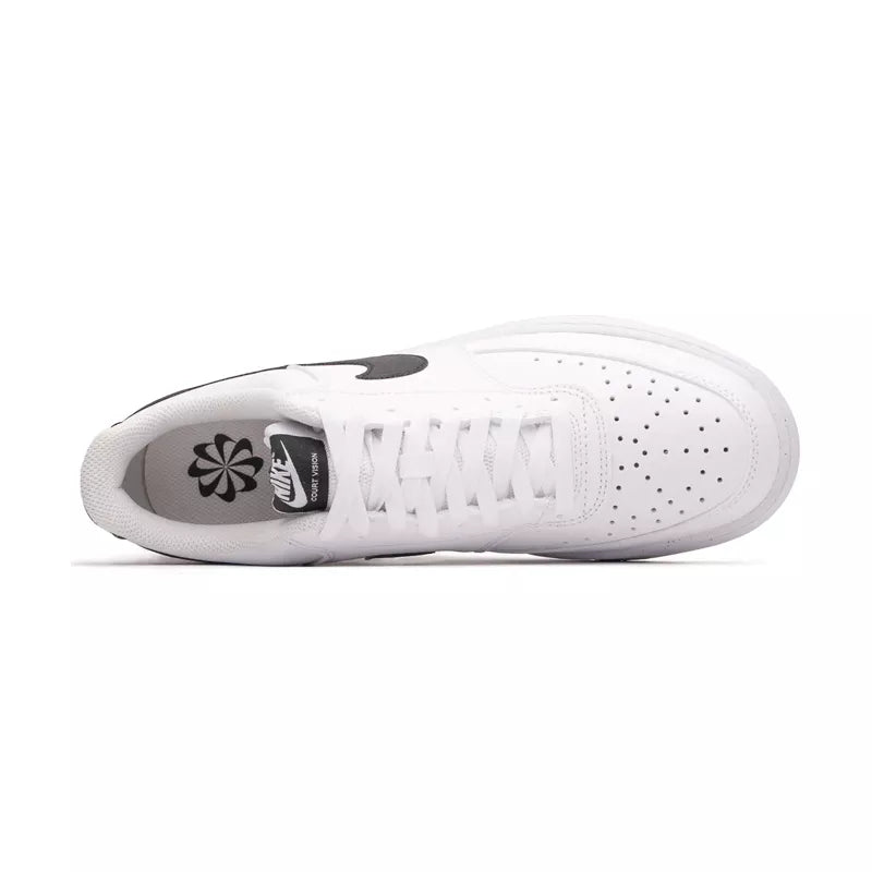 Baskets Court Vision Lo - Blanc/Noir