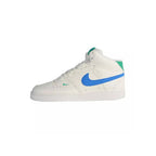 Baskets Court Vision Mid - Blanc Bleu