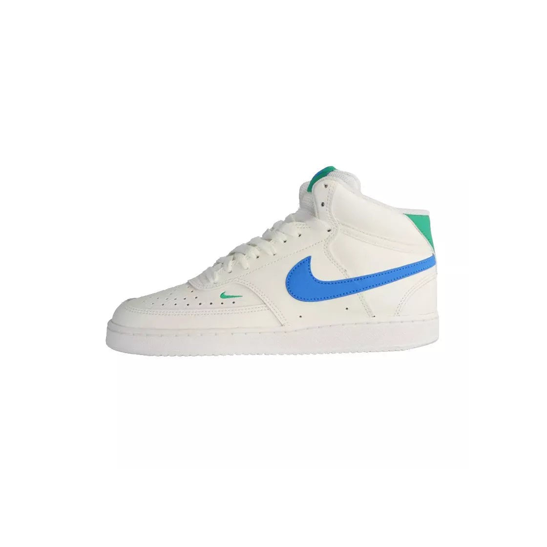 Baskets Court Vision Mid - Blanc Bleu
