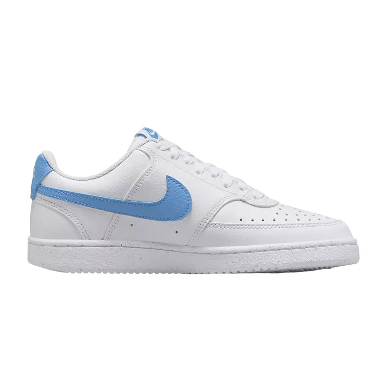 Zapatillas Court Vision - Blanco y azul