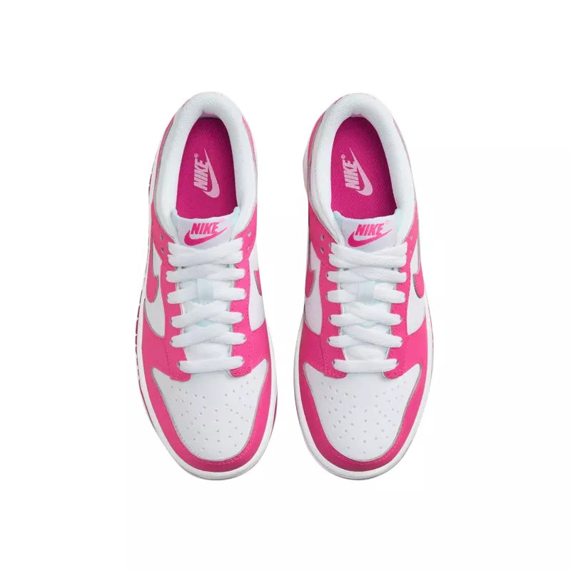 Baskets Nike Dunk Lo Gs - Fushia/Blanc