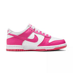 Baskets Nike Dunk Lo Gs - Fushia/Blanc