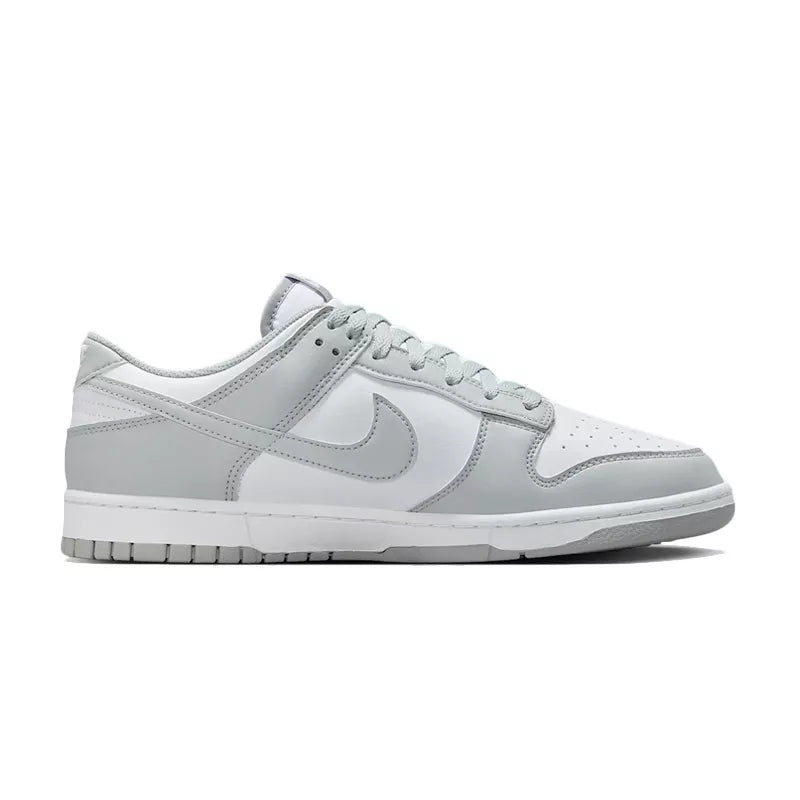 Baskets Nike Dunk Low Retro - Gris Et Blanc