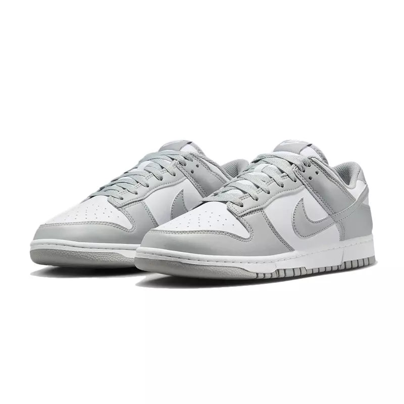 Baskets Nike Dunk Low Retro - Gris Et Blanc