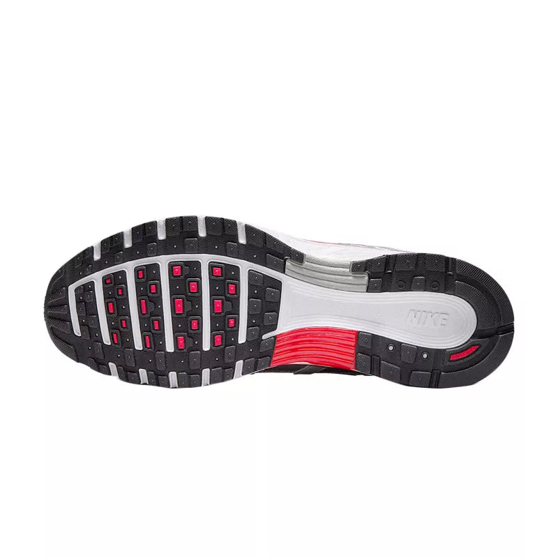 Baskets Nike P-6000 - Gris/Argent/Rouge