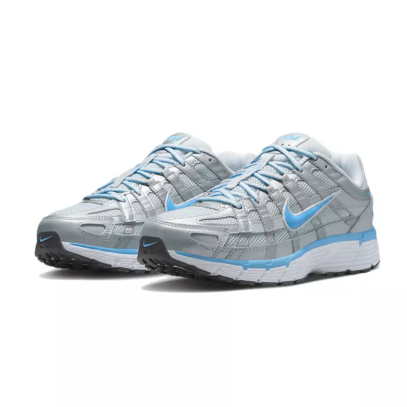 Nike P-6000 Zapatillas - Plata, Azul, Blanco