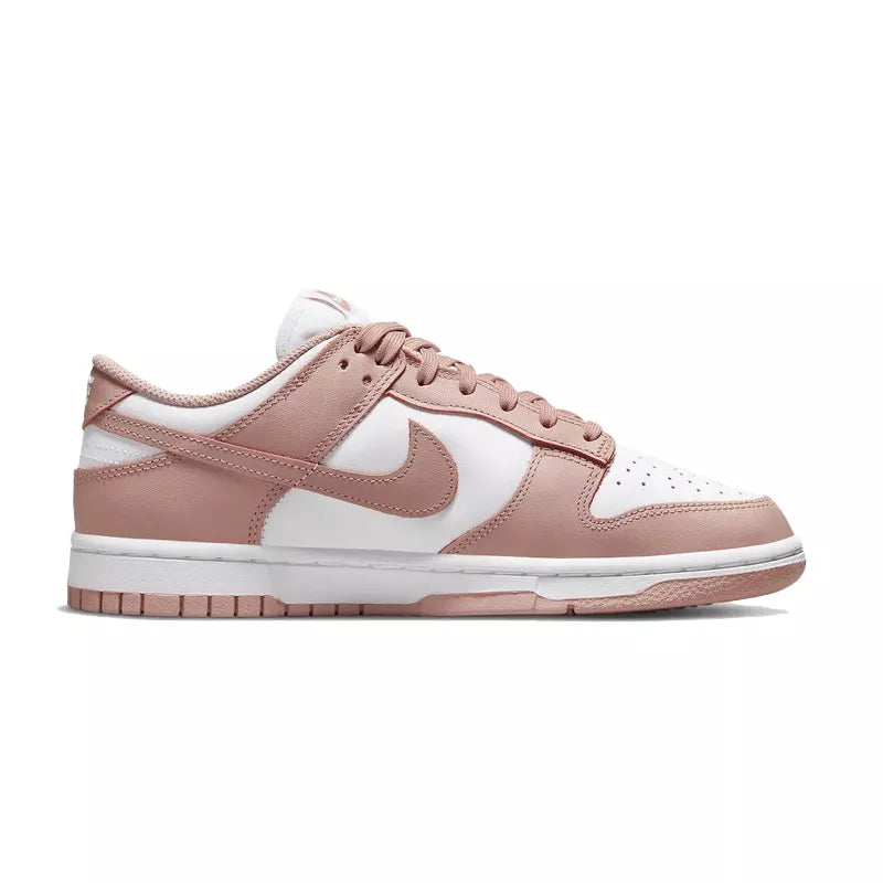 Nike W Dunk Lo Zapatillas - Blanco/Rosa