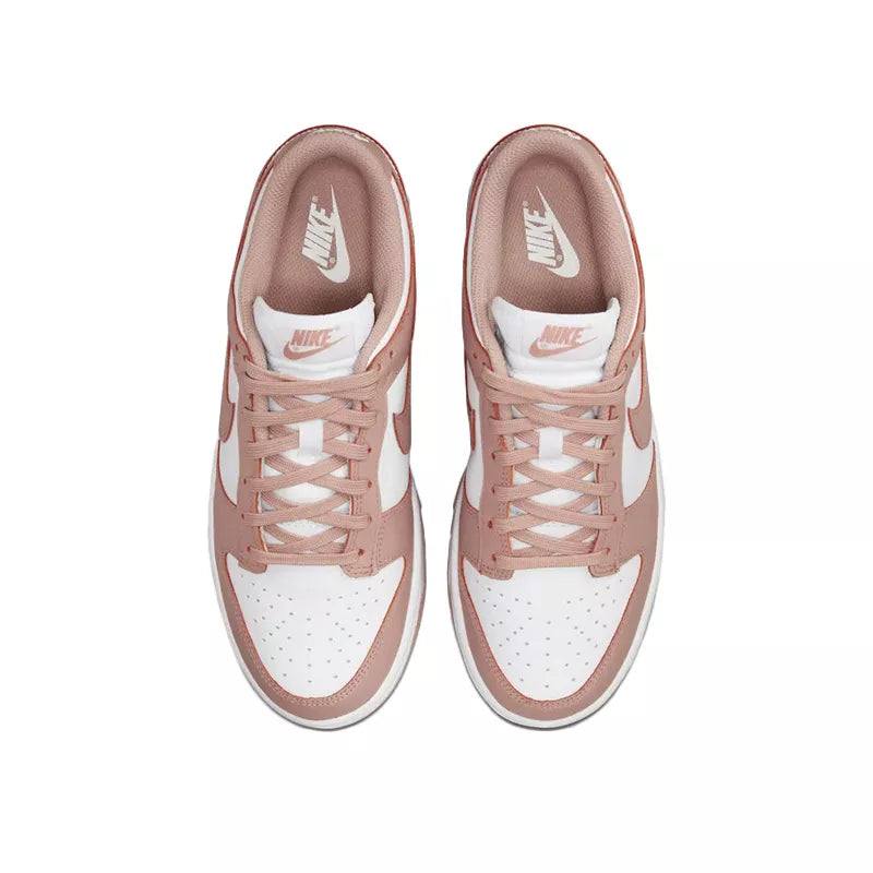 Nike W Dunk Lo Zapatillas - Blanco/Rosa
