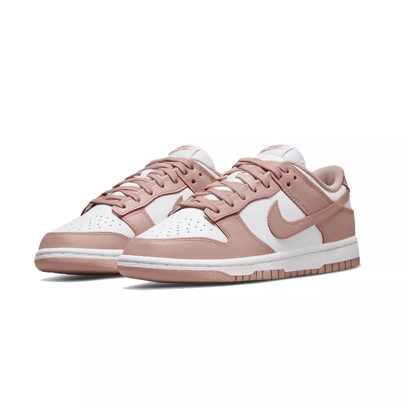 Nike W Dunk Lo Zapatillas - Blanco/Rosa