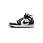 Baskets W Jordan 1 Mid - Noir/Blanc