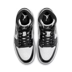 Baskets W Jordan 1 Mid - Noir/Blanc