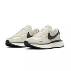 Nike W Phoenix Waffle Zapatillas - Blanco Roto, Negro
