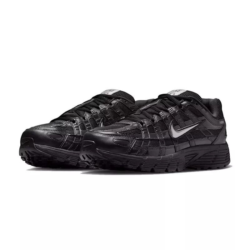 Nike Wms P-6000 Sneakers - Black And Silver
