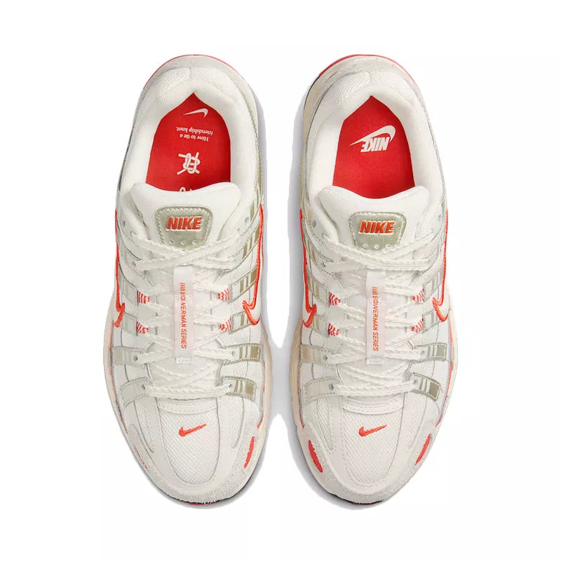Baskets Nike Wms P-6000 - Ecru/Orange