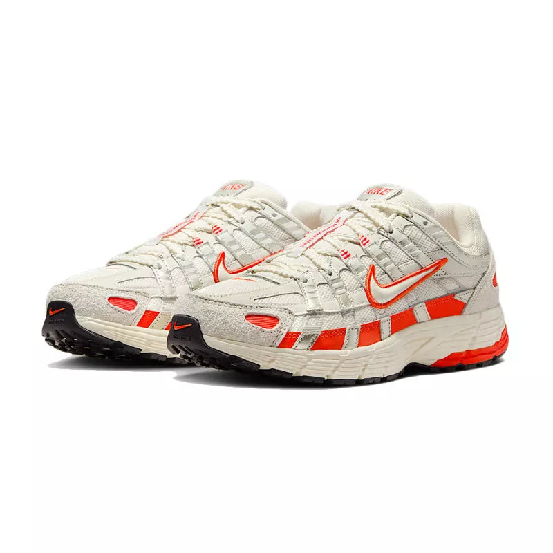 Baskets Nike Wms P-6000 - Ecru/Orange
