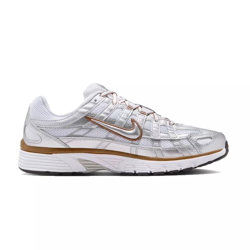 Nike Wms P-6000 Zapatillas - Blanco/Gris/Burdeos