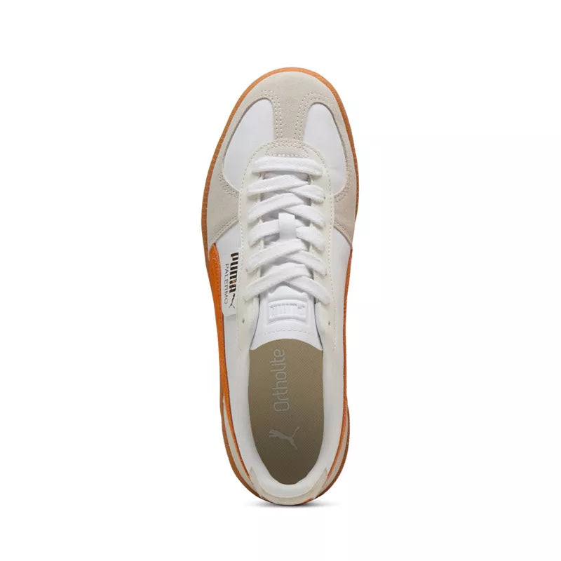 Zapatillas Puma Palermo Lth - Blanco, Naranja.