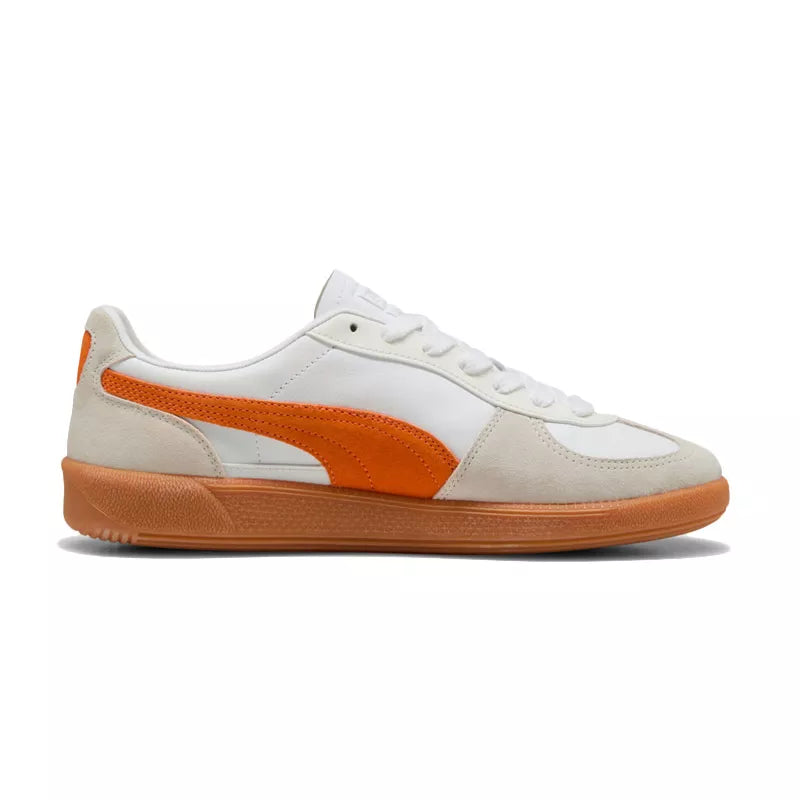 Zapatillas Puma Palermo Lth - Blanco, Naranja.
