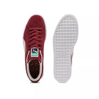 Zapatillas Puma Suede Classic - Burdeos, Blanco