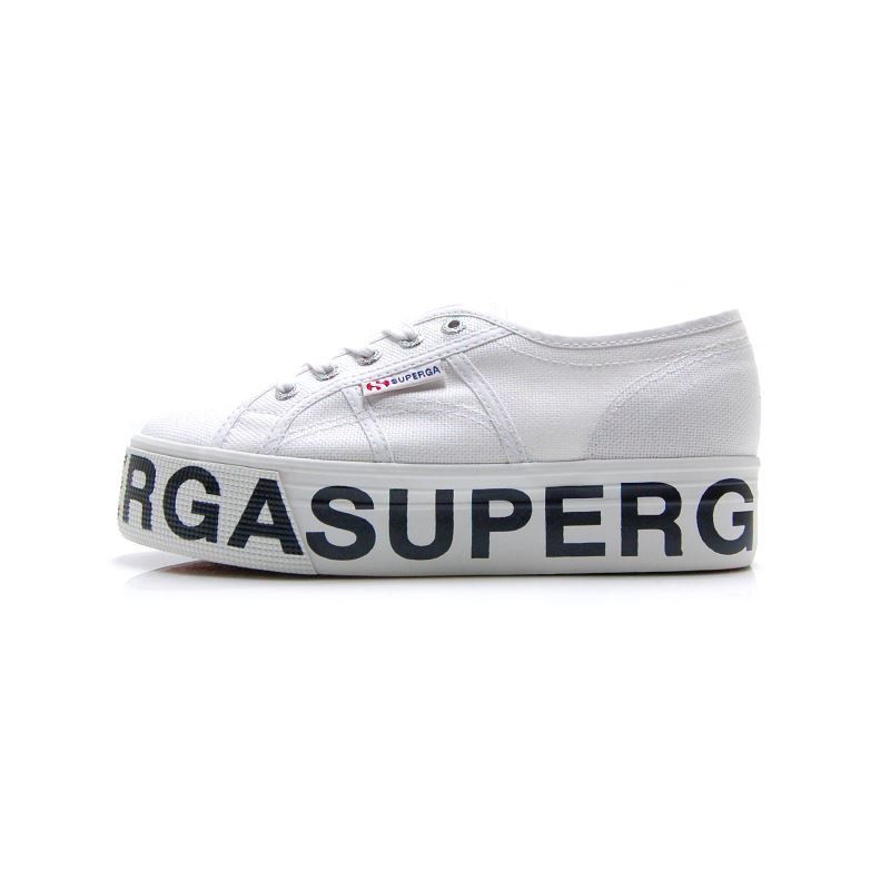 Superga - Zapatilla Superga 2790-Cotw Outsole Lettering - Blanco - Superga Mujer Hombre