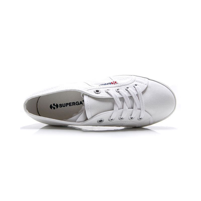 Superga - Zapatilla Superga 2790-Cotw Outsole Lettering - Blanco - Superga Mujer Hombre