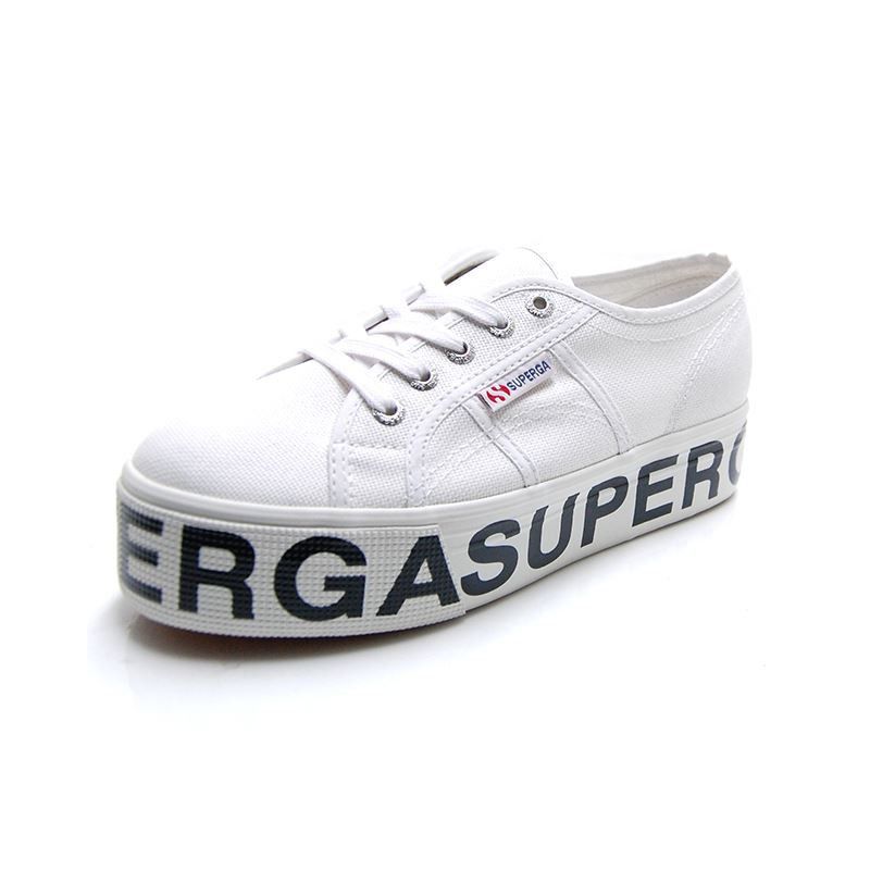 Superga - Zapatilla Superga 2790-Cotw Outsole Lettering - Blanco - Superga Mujer Hombre