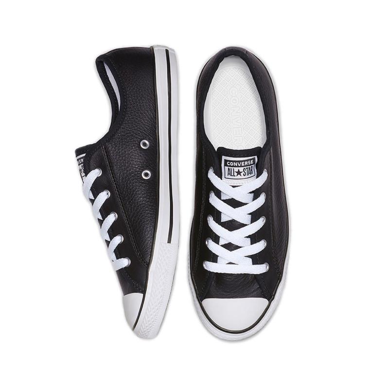 Baskets Chuck Taylor All Star Dainty Low Top - Noir / Blanc - Mixte