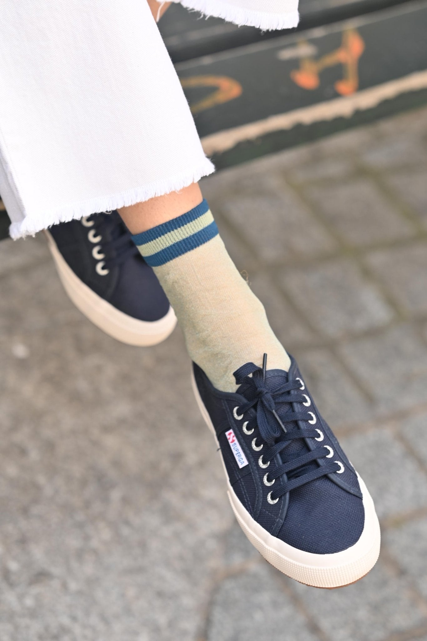 Basket Superga 2750-Cotu Classic - Bleu - Superga Femme Homme