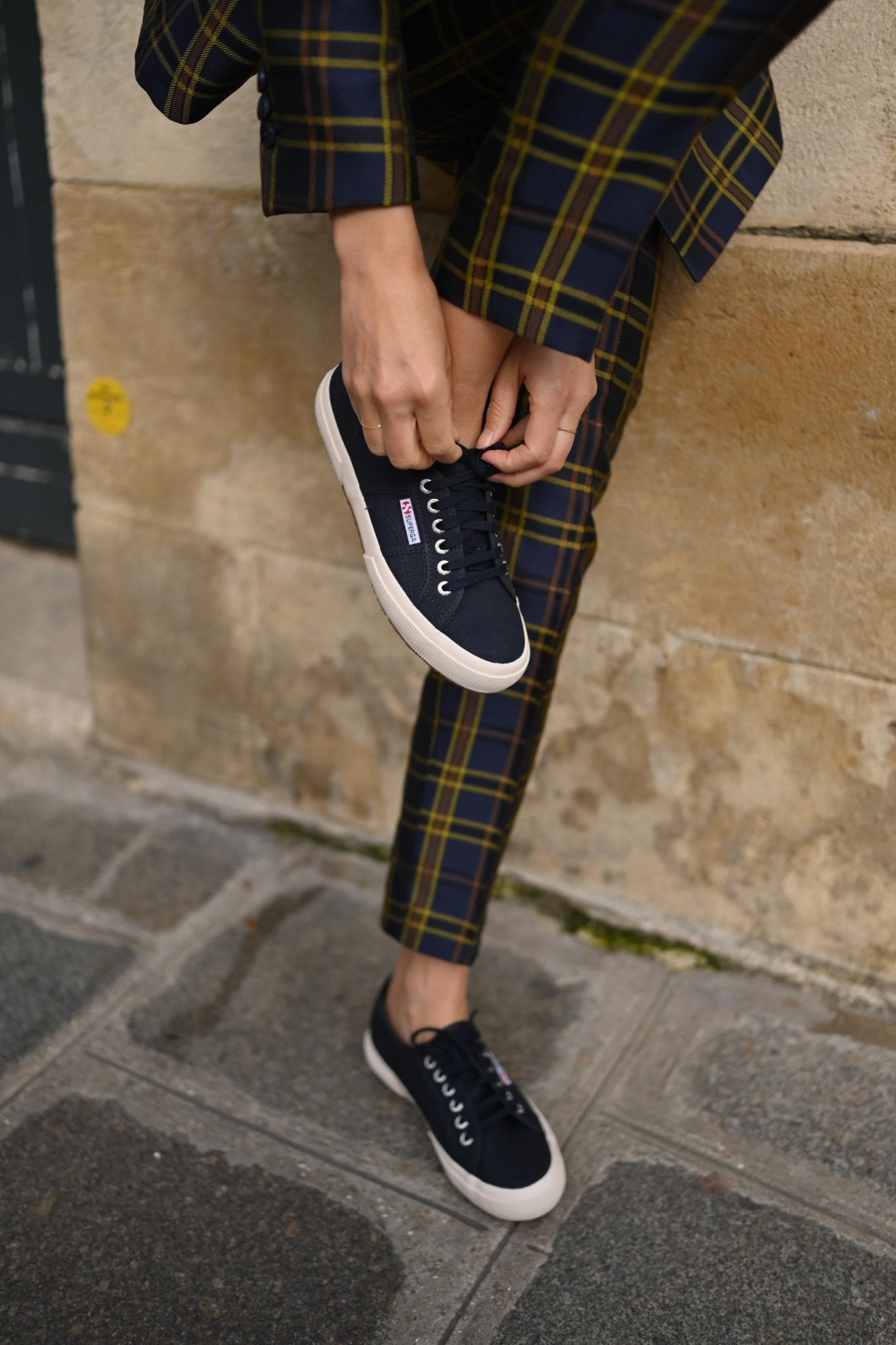 Basket Superga 2750-Cotu Classic - Bleu - Superga Femme Homme