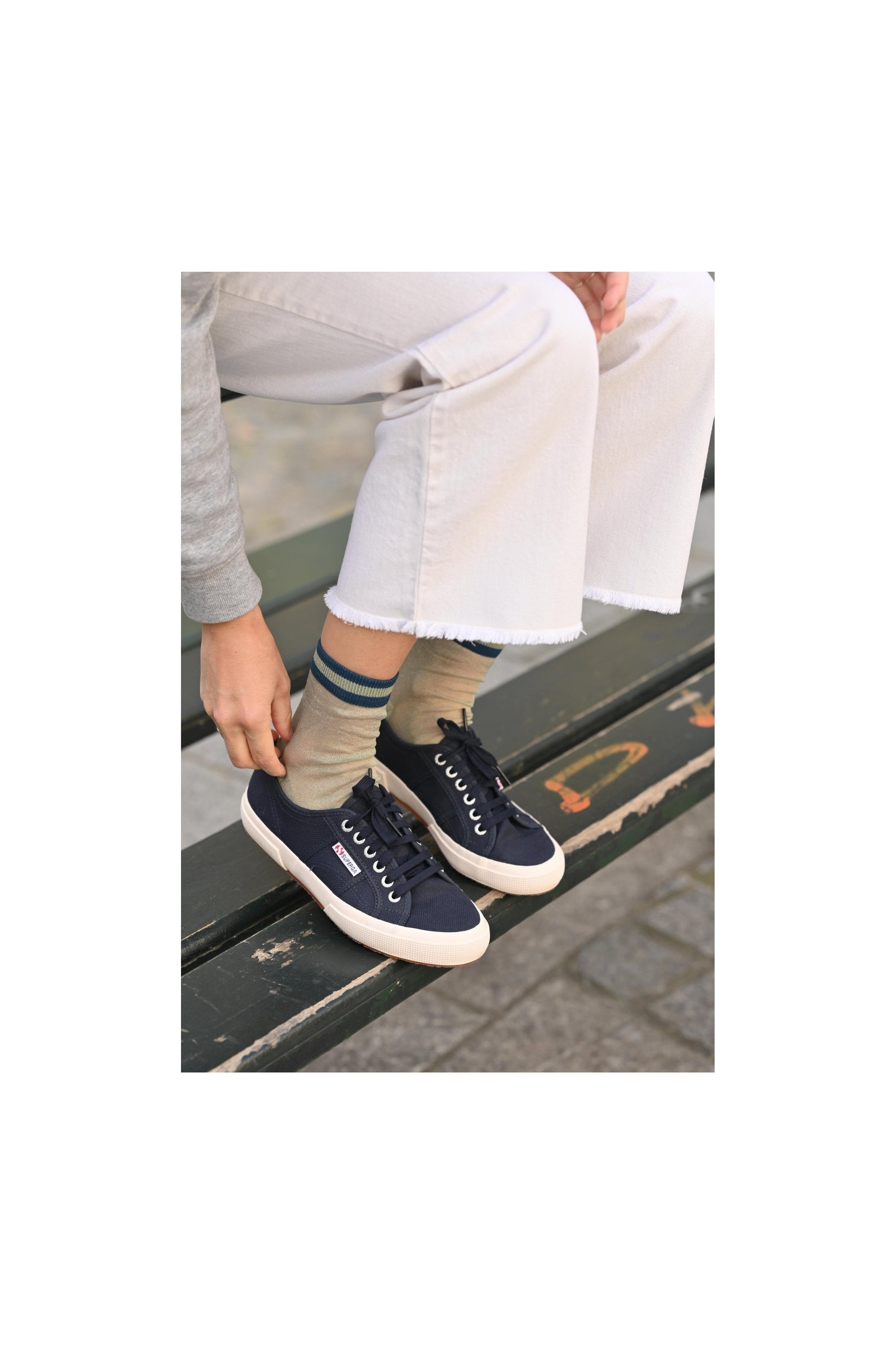 Basket Superga 2750-Cotu Classic - Bleu - Superga Femme Homme