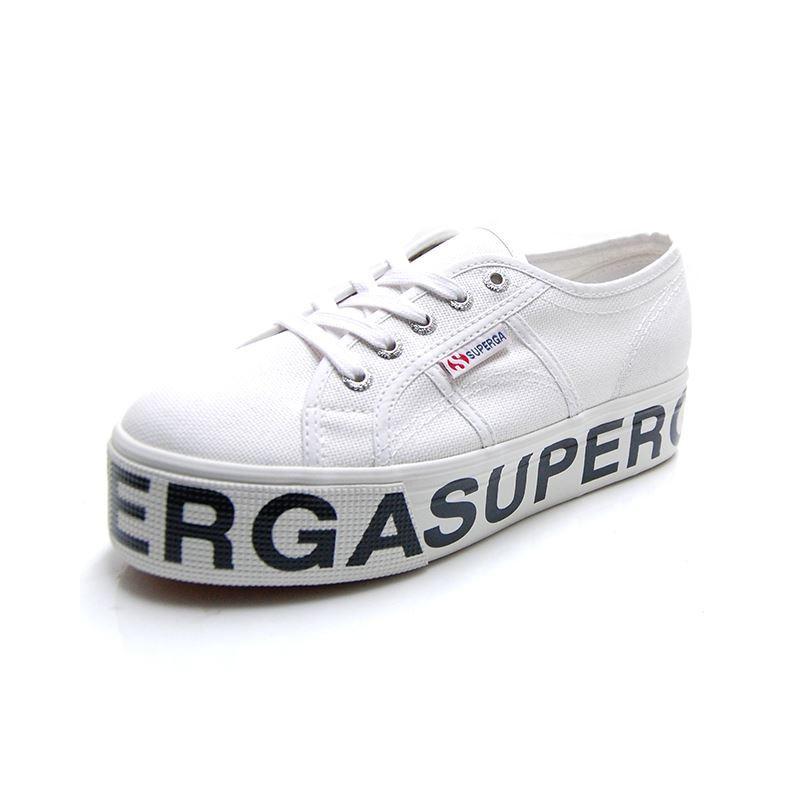 Superga - Zapatilla Superga 2790-Cotw Outsole Lettering - Blanco - Superga Mujer Hombre
