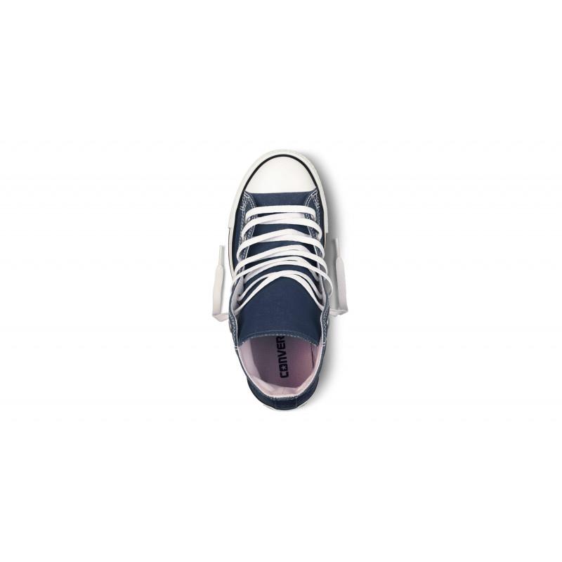 Zapatillas altas Ct All Star Classic - Azul marino / Blanco