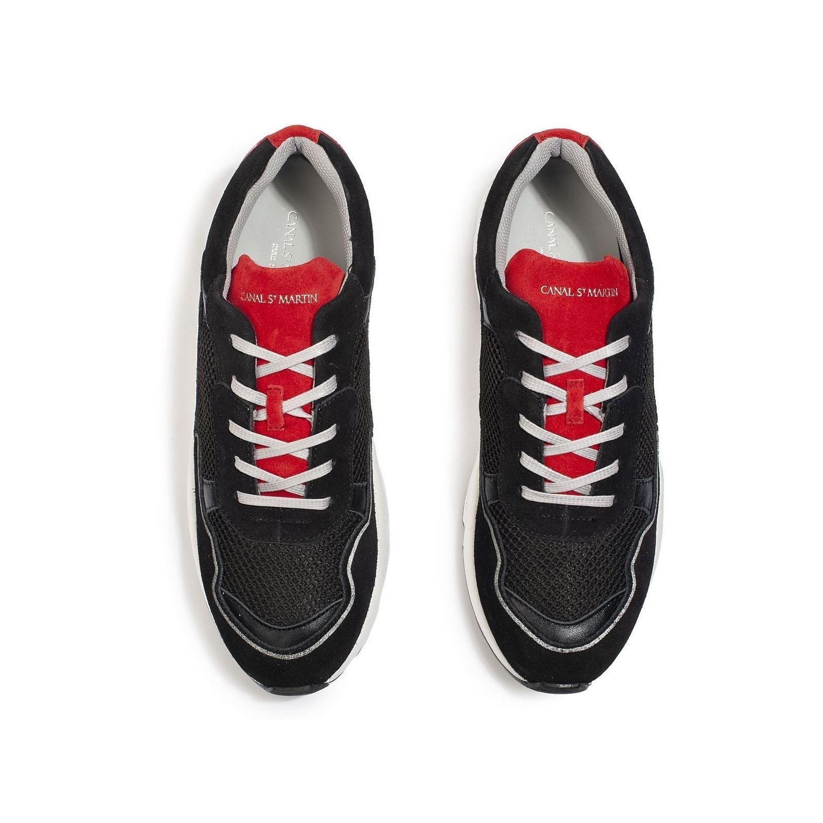 Canal Saint Martin - Baskets Jacques - Noir - Homme