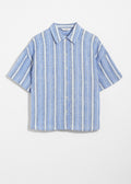 St Esra Linen Shirt - Blue