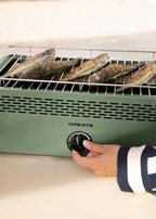 Barbecue Compact - Barbecue Portable Au Charbon Sans Fumée - Vert Sauge