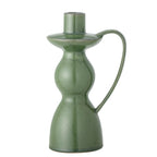Fija - Candle Holder - Green - Stoneware