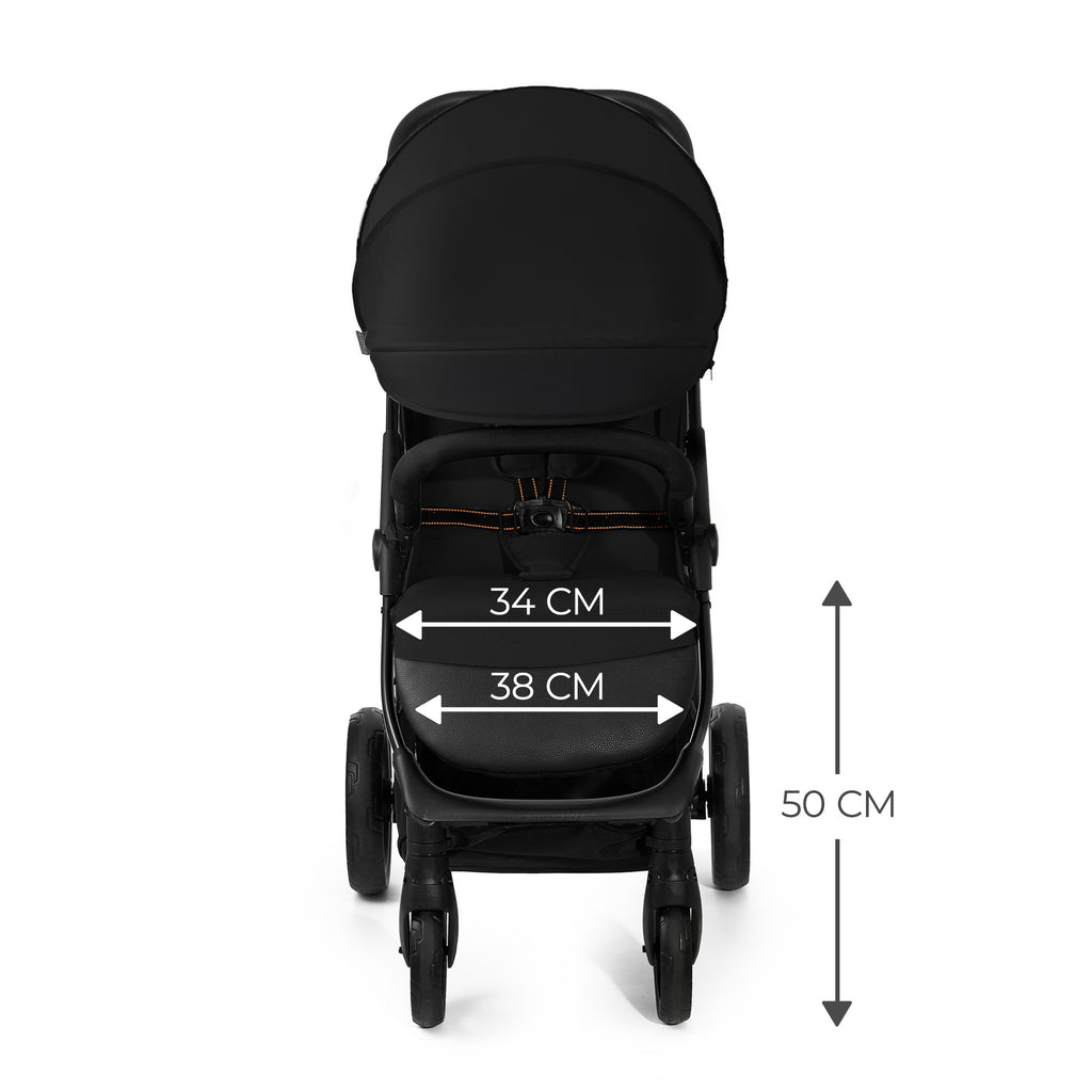 Silla de paseo Trig 3 Negra
