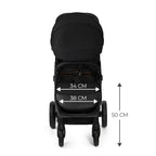 Silla de paseo Trig 3 Negra