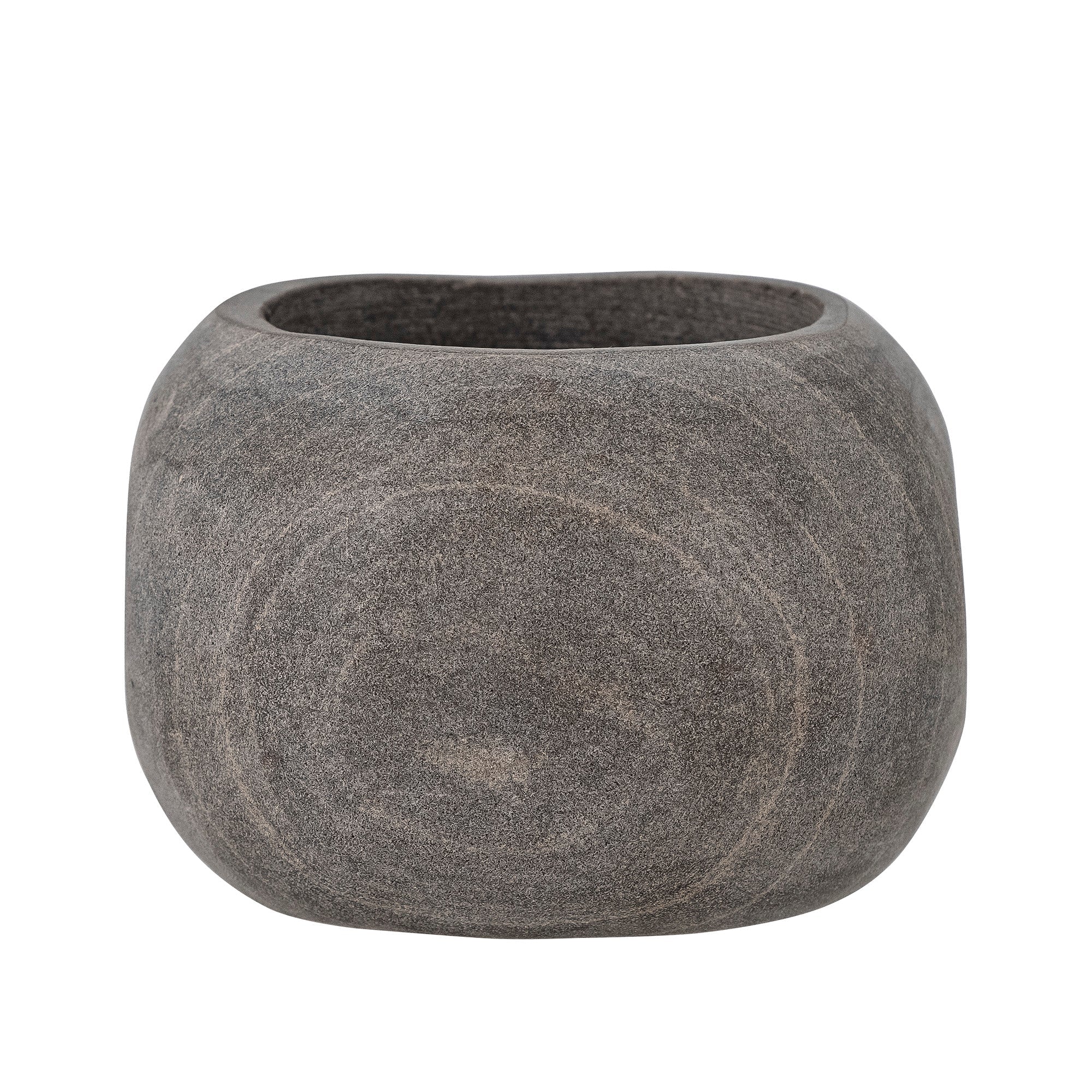Melli - Lot de 6 Photophores - Gris - Marbre