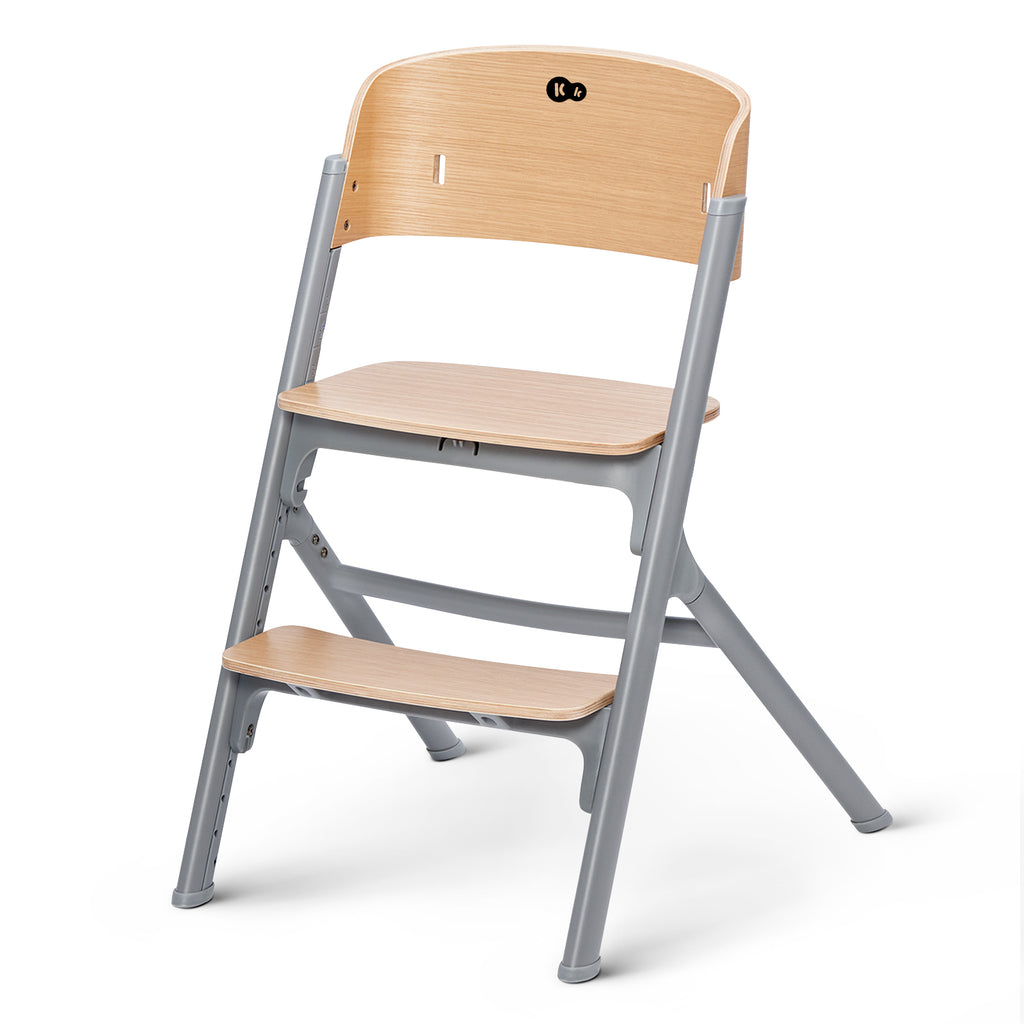 Seggiolone Livy Legno Grigio