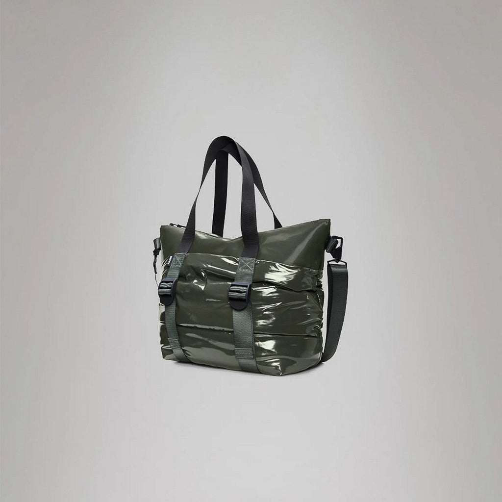 Sac Puffer Mix Tote Mini W3 Swamp - Mixte