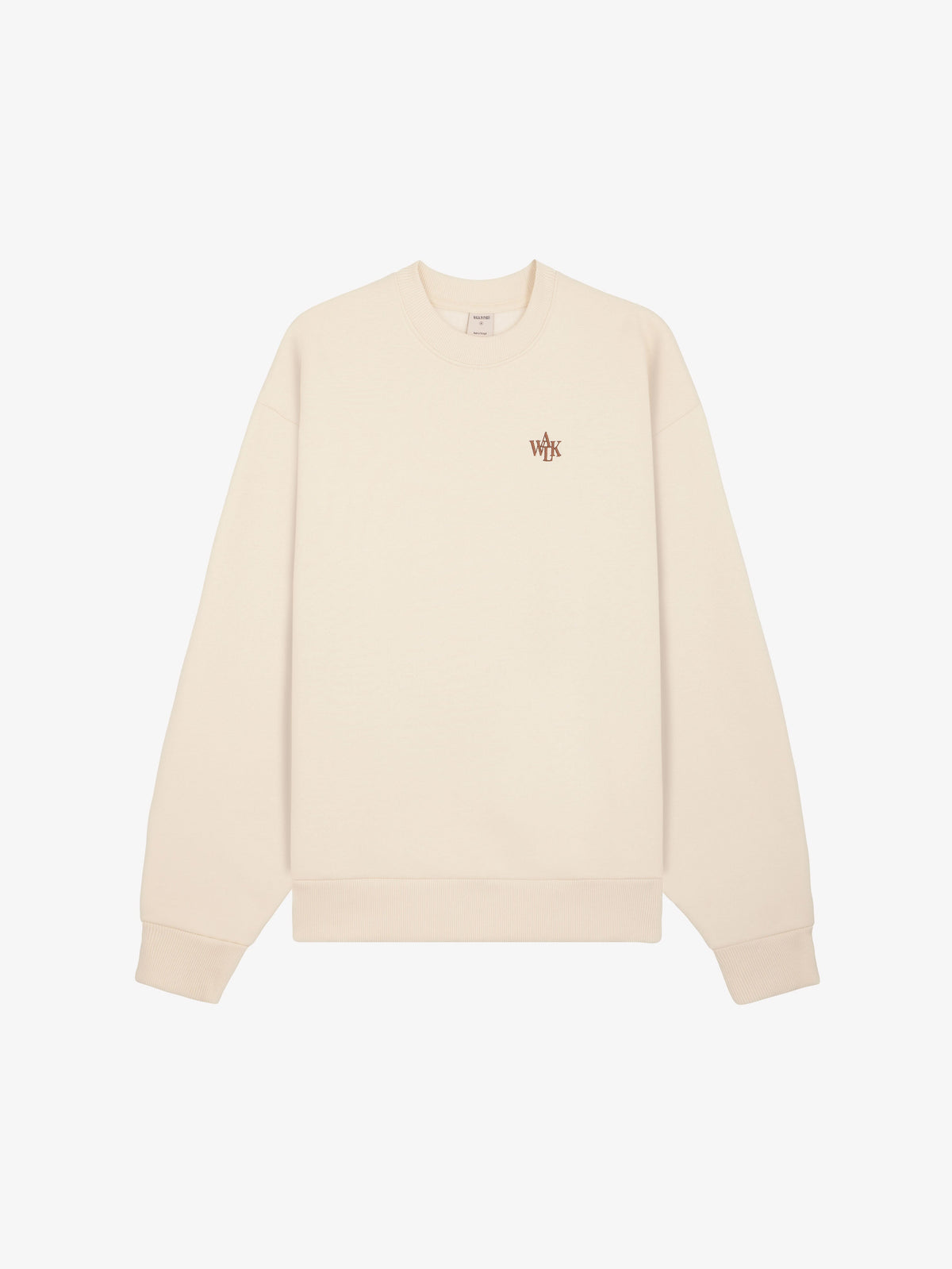 Le Sweatshirt Molletonné Beige