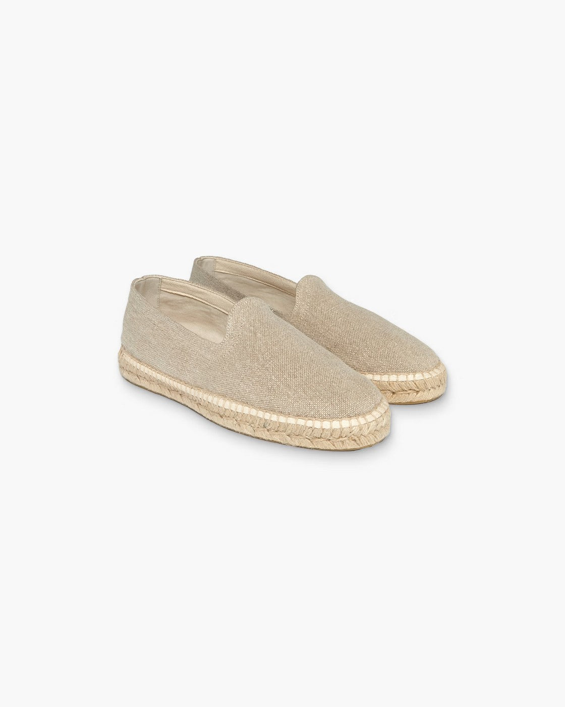 Espadrilles Beige Linen - Beige